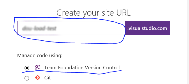 Create your site url