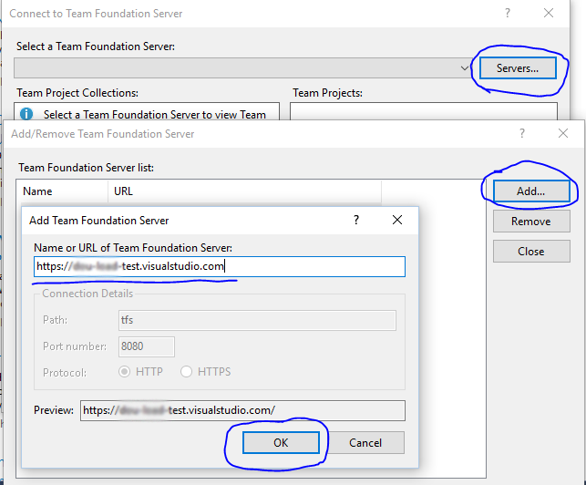 Linking  new account to the Visual Studio