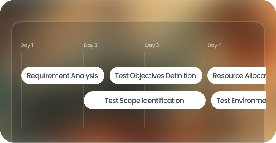 Design a test plan / test strategy